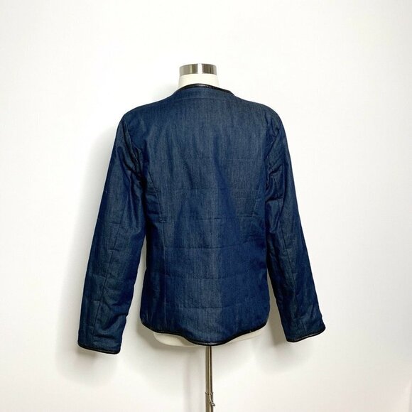 Tribal Jeans Womens Jacket XS Buffalo Plaid Chambr - Picture 6 of 9